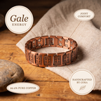 Cora's Gale Men's Copper Bracelet