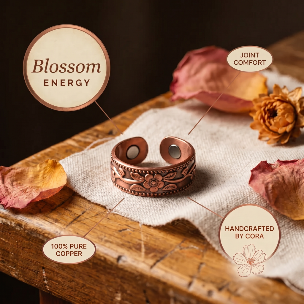 Cora's Blossom Copper Ring