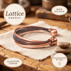 Cora's Lattice Copper Bracelet