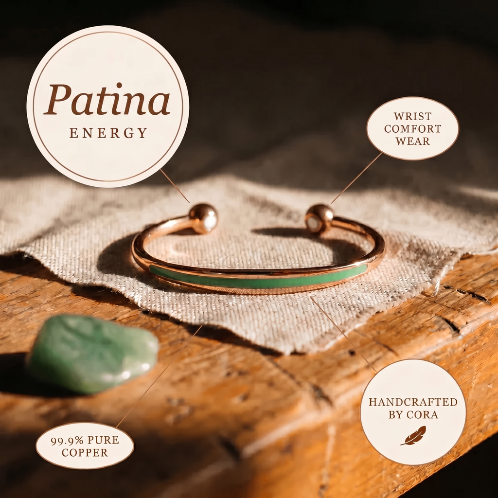 Cora's Patina Copper Bracelet