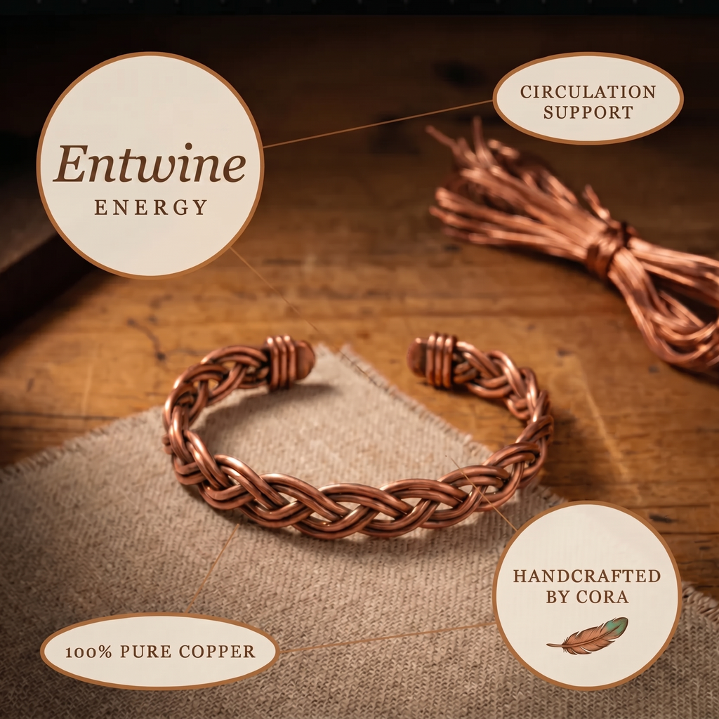 Cora's Entwine Copper Anklet