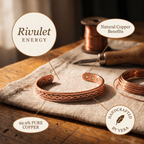 Cora's Rivulet Copper Bracelet