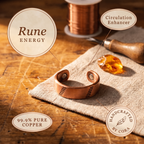 Cora's Rune Copper Ring
