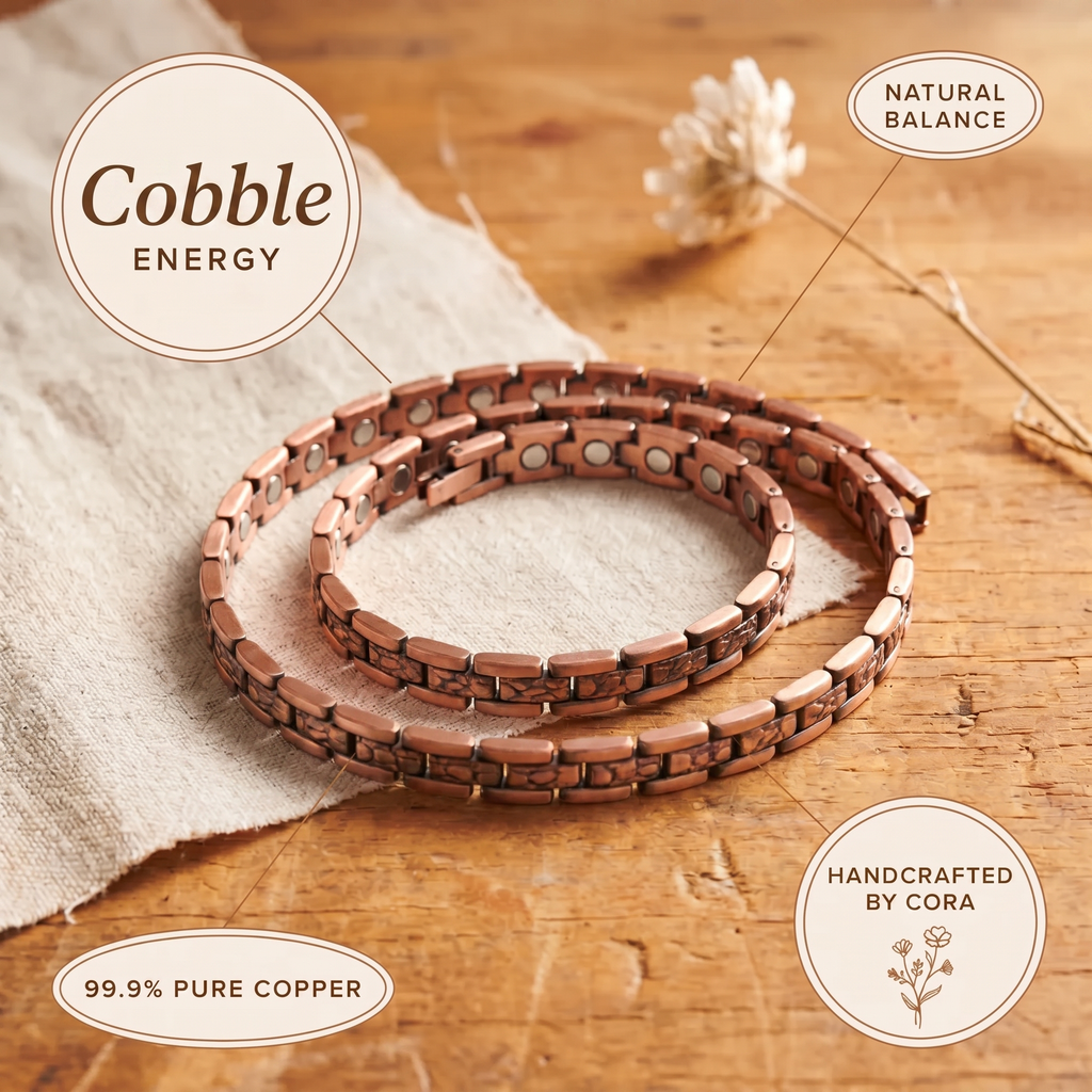 Cora's Cobble Copper Necklace
