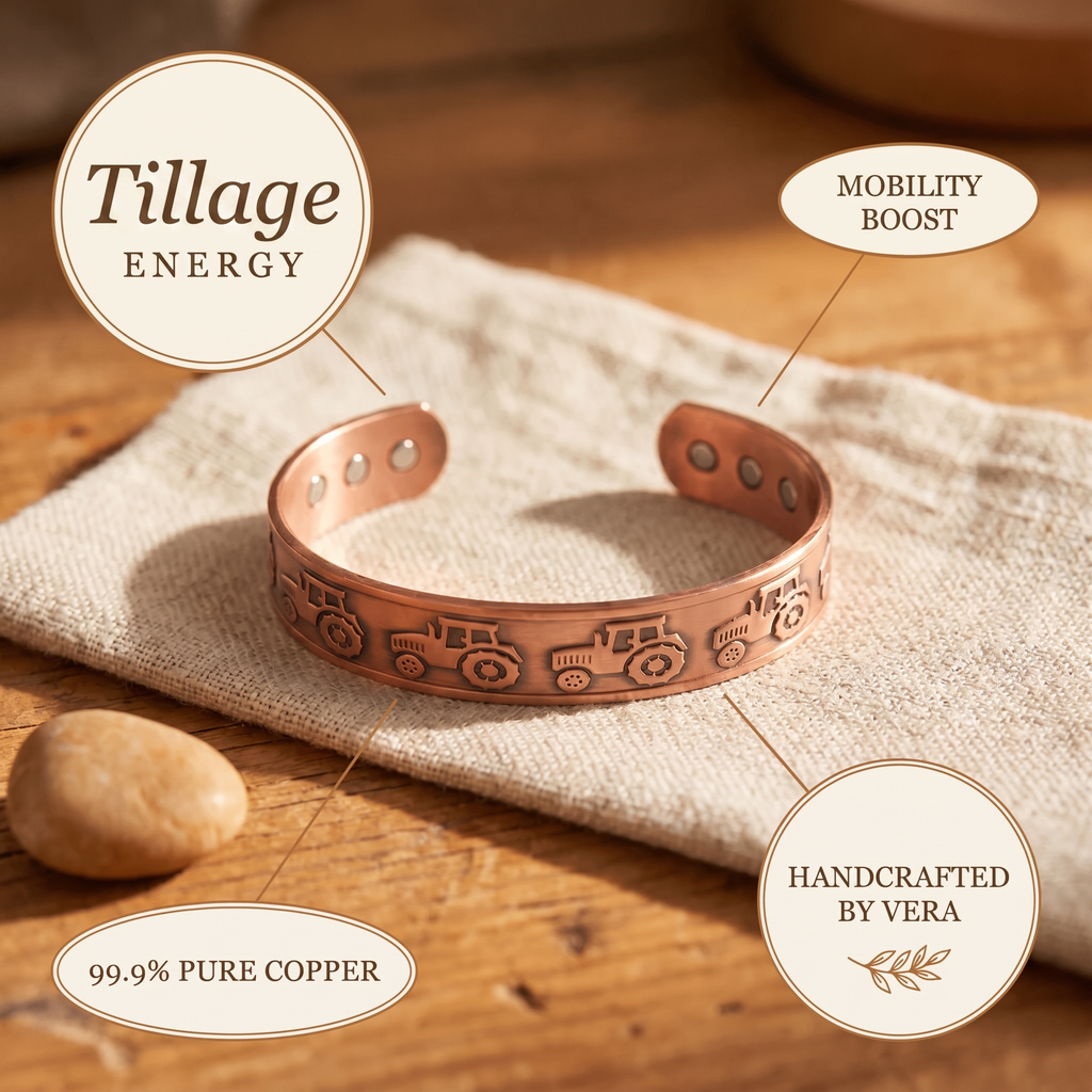 Cora's Tillage Copper Bracelet