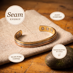 Cora's Seam Copper Bracelet