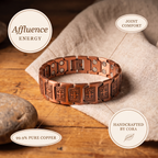Cora's Affluence Men's Copper Bracelet