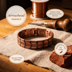 Cora's Arrowhead Copper Bracelet