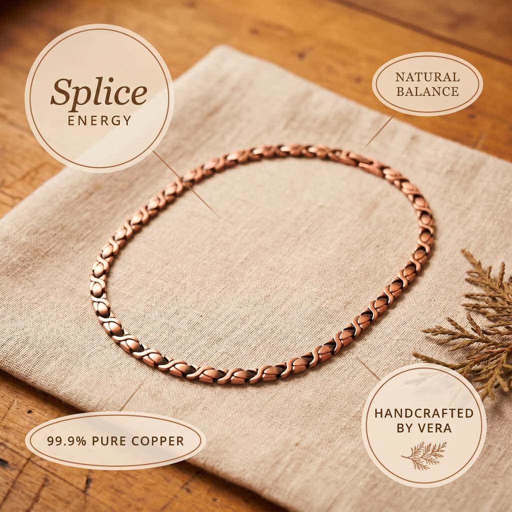 Cora's Splice Copper Necklace