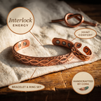 Cora's Interlock Copper Set
