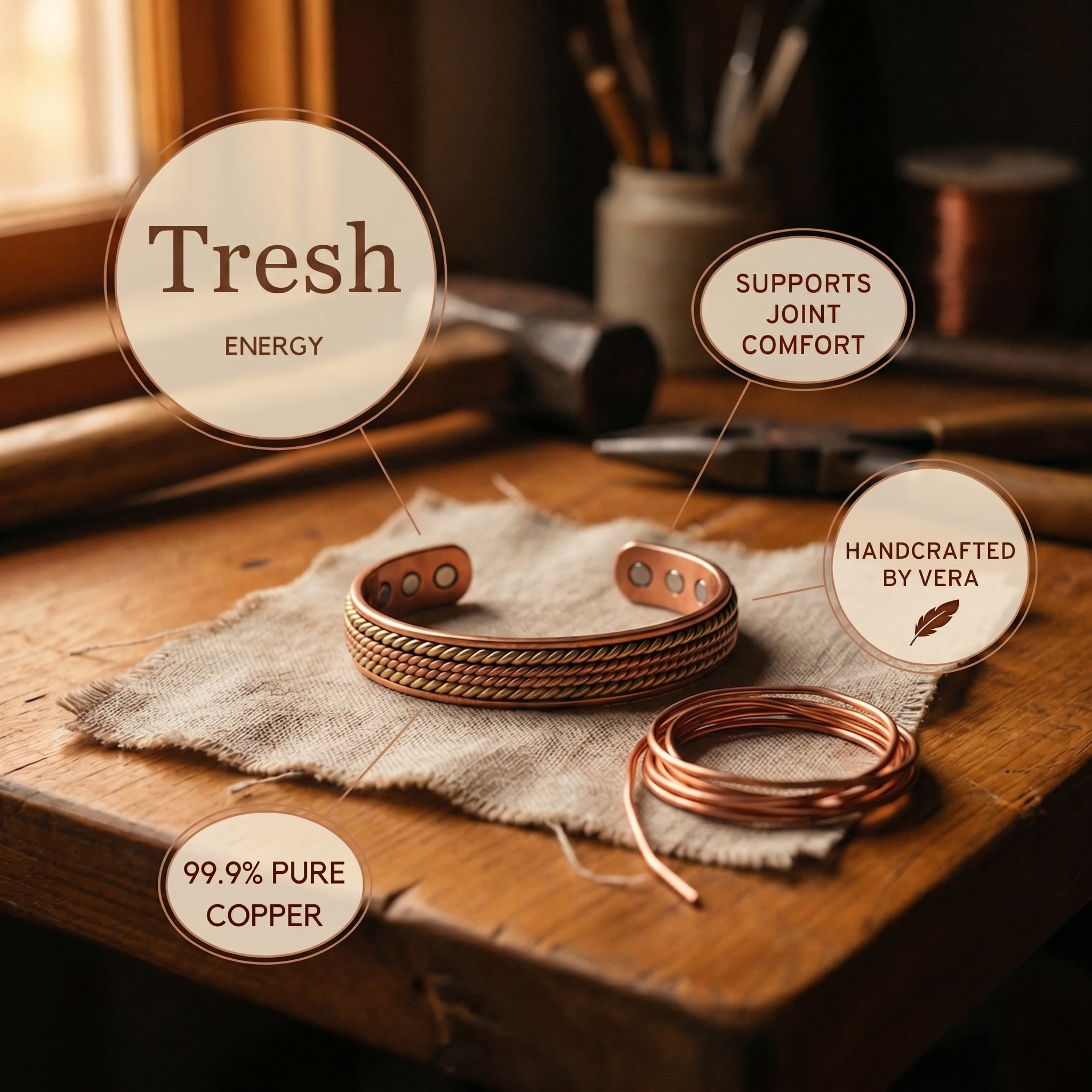 Cora's Tresh Copper Set