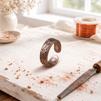 Cora's Blossom Copper Ring