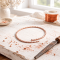 Cora's Cipher Copper Necklace