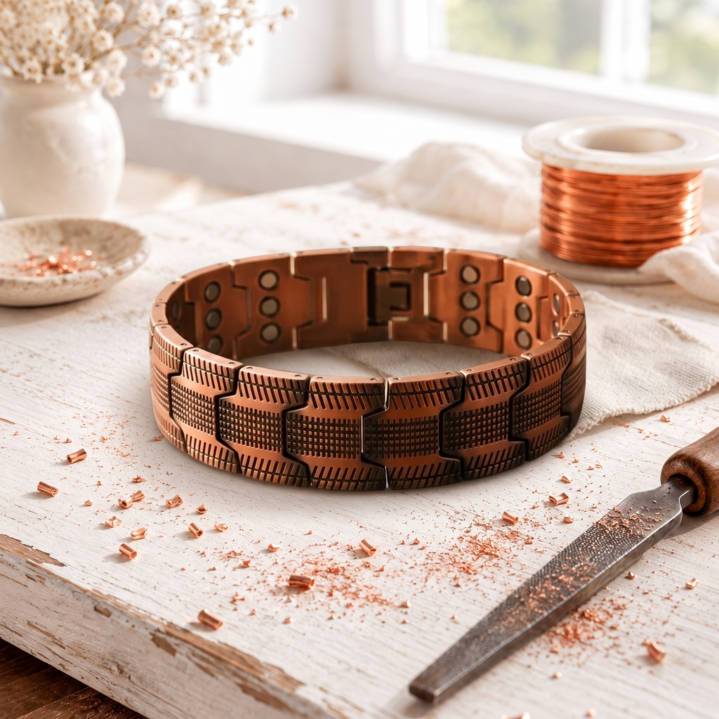 Cora's Arrowhead Copper Bracelet