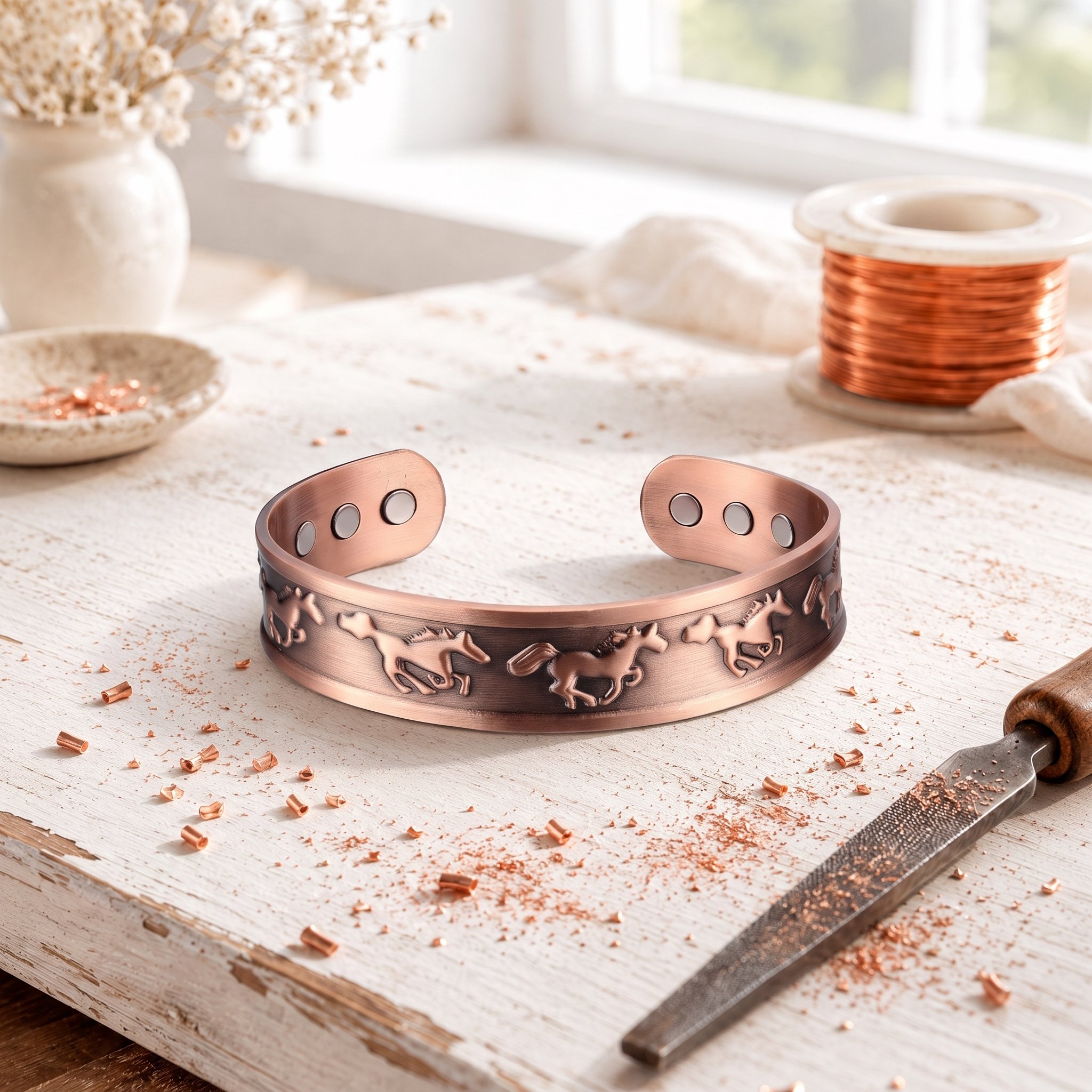 Cora's Mesa Copper Bracelet